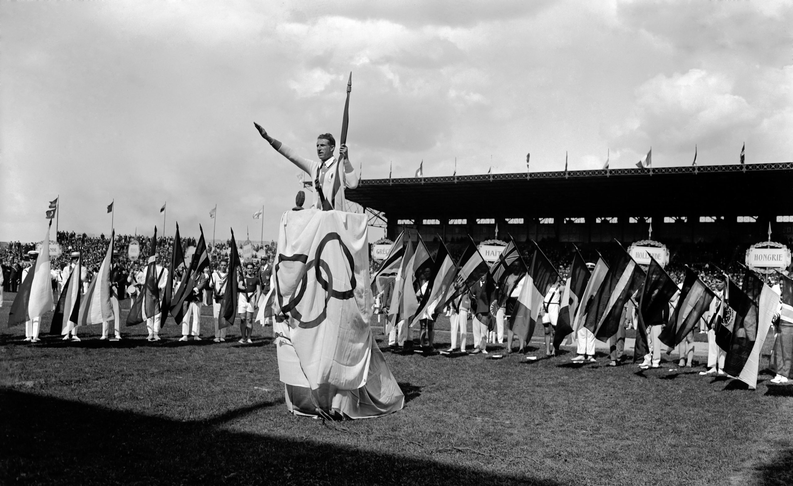 Illustration Ceremonie d'Ouverture - 05.07.1924 - Jeux Olympiques 1924 - Paris