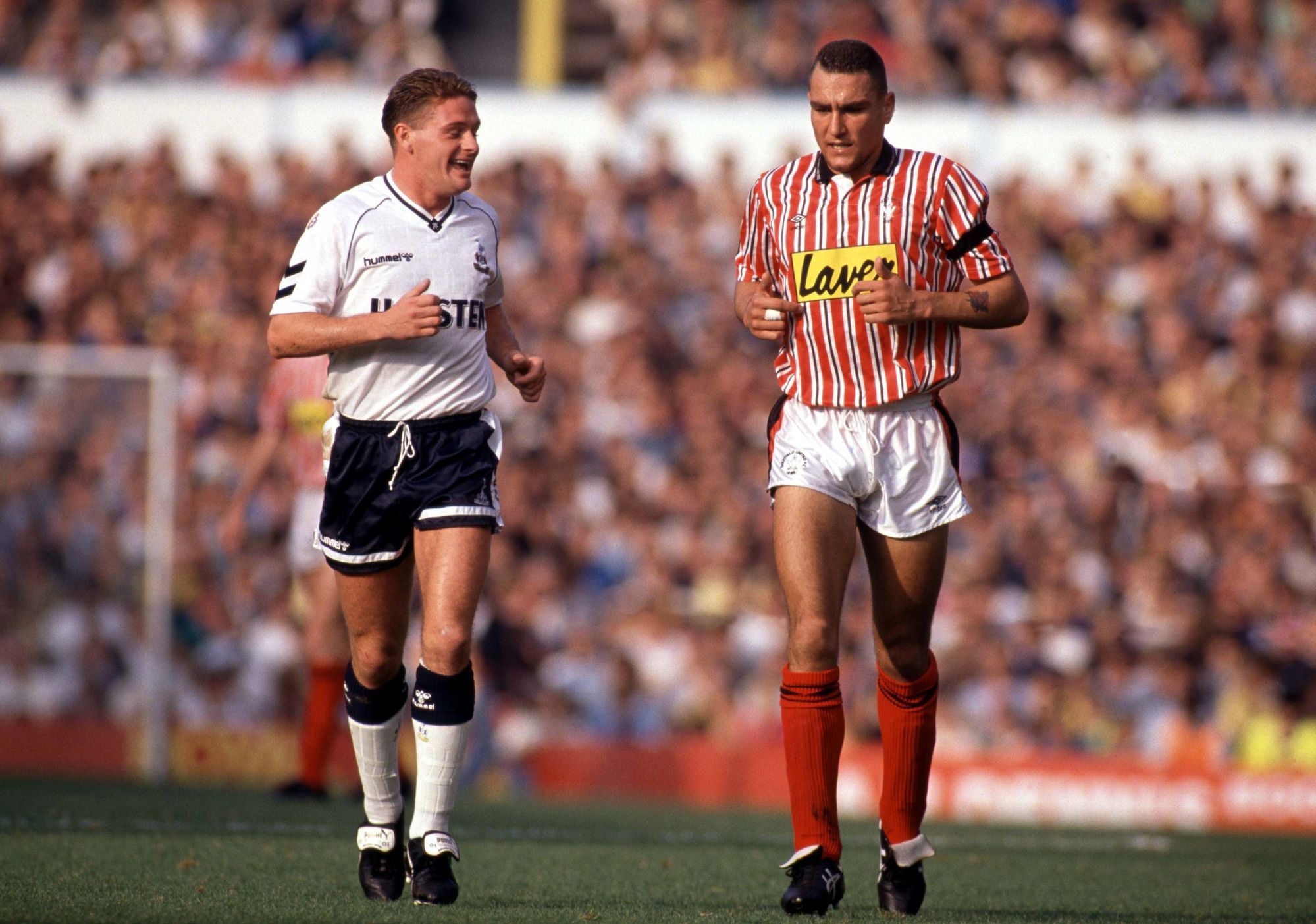 Paul Gascoigne - Tottenham / Vinnie Jones - Sheffield - 20.10.1990